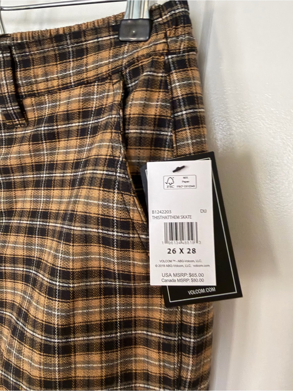 Volcom THISTHATTHEM SKATE TROUSERS NWT - Picture 6 of 10